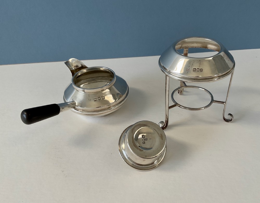 Antique Victorian Solid Silver Brandy Warmer View VII