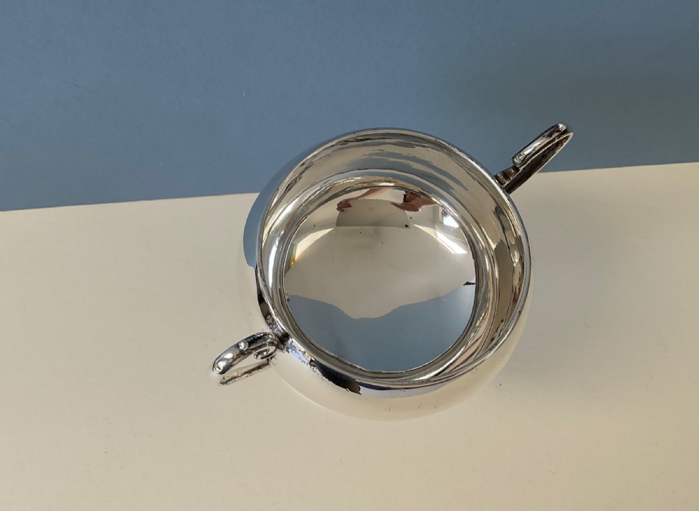 Antique Solid Silver Un-Engraved Trophy View V