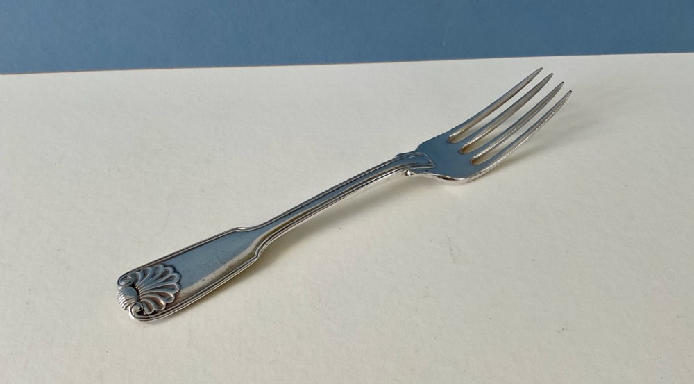 Paul Storr Antique Silver Fork View III