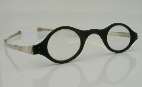 Unusual Georgian Sterling Silver Spectacles Reading Glasses C1800 Antique