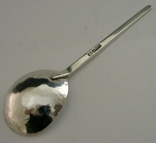 Rare Arthur Duckworth Lancashire Solid Sterling Silver Spoon Arts & Crafts 1953