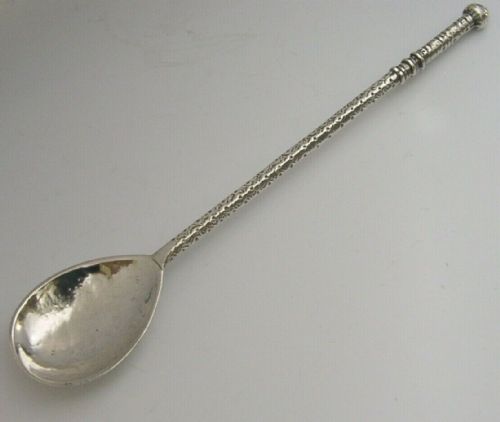 Rare Stunning Amy Sandheim Sterling Silver Hand Made Spoon 1927 Arts and Crafts