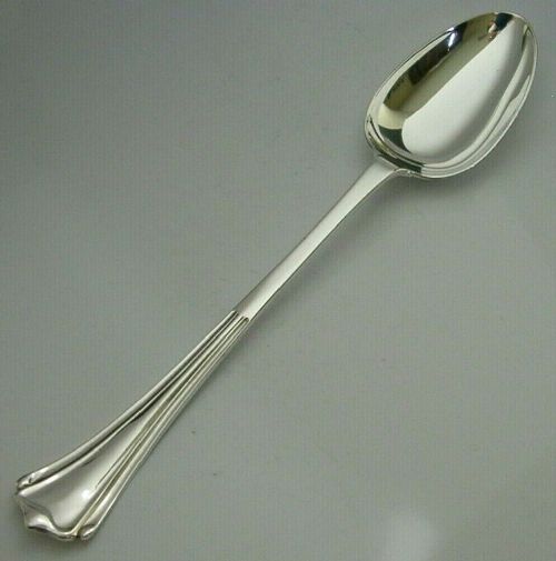 Beautiful Heavy 152g Sterling Silver Art Nouveau Basting Spoon 1909 Antique