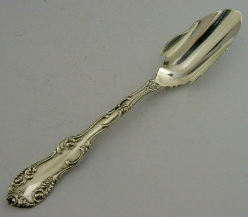 American Sterling Silver Old English Pattern Stilton Cheese Scoop C1890s 50g