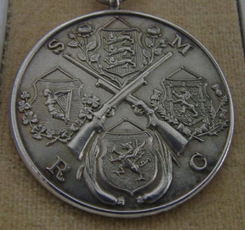 Rare Heavy 22g Sterling Silver Rifle Shooting Medal 1940 Boxed Only 1000 Made