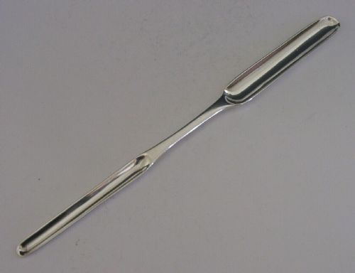Rare Scottish William IV Solid Sterling Silver Marrow Scoop 1831 Antique 38g