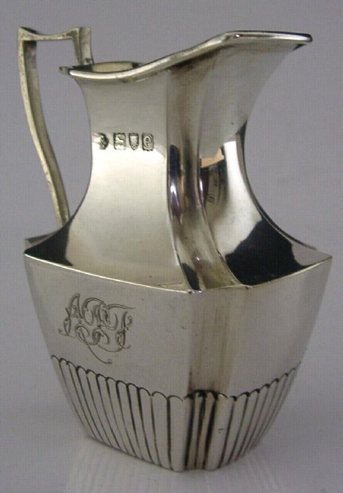 Beautiful Victorian Solid Silver English Cream Jug 1900 Antique 76g