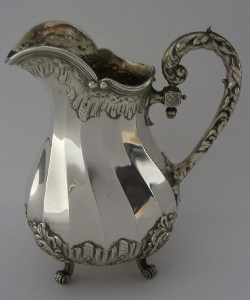 Stunning Large 310g David Andersen 830s Solid Silver Jug C1900 Norway Antique