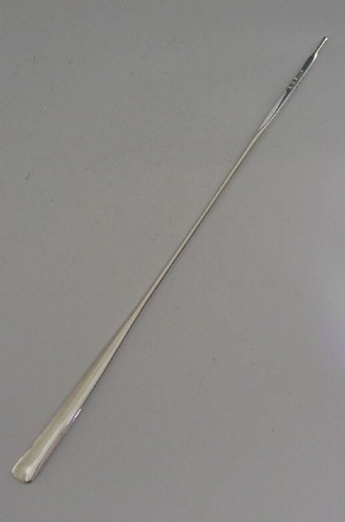 Rare Large English Sterling Silver Rowing Oar Letter Opener 1934 Royal Navy