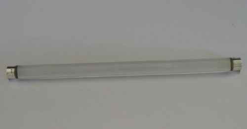 Rare English Sterling Silver Desk Magnifying Glass Ruler 1914 Antique 188g