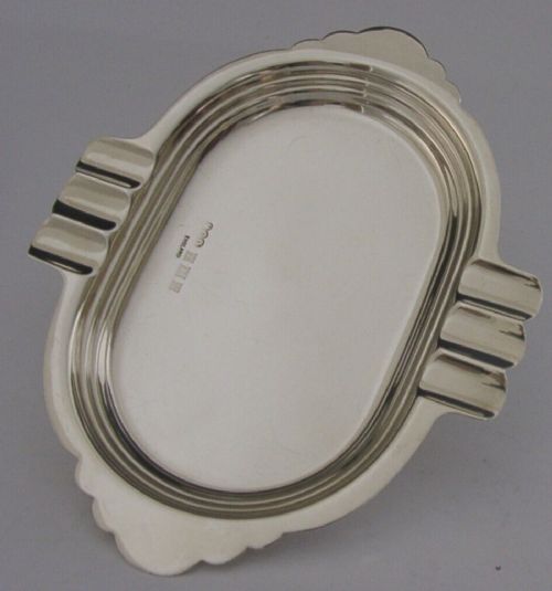 Mid Century Modern Sterling Silver Ash Tray Ashtray 1963 66g