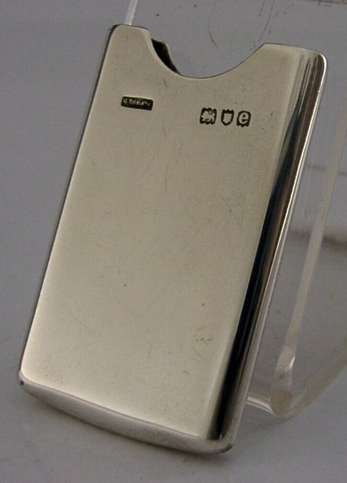 RARE SAMPSON MORDAN ANTIQUE STERLING SILVER MEDICAL PLASTER CASE HOLDER 1900