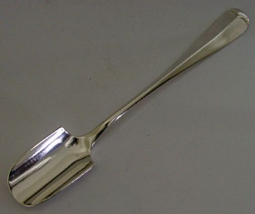 Sterling Silver Hanoverian Pattern Stilton Cheese Scoop 1921 Antique 64g