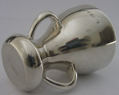 Superb English Sterling Silver Tyg Chalice Cup 1937 Sheffiled 96g Arts & Crafts