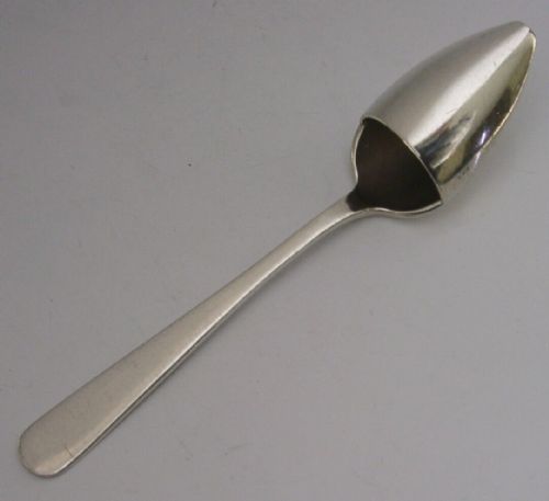 Rare Japanese Antique Sterling Silver Medicine Spoon Medical Doctors C1920