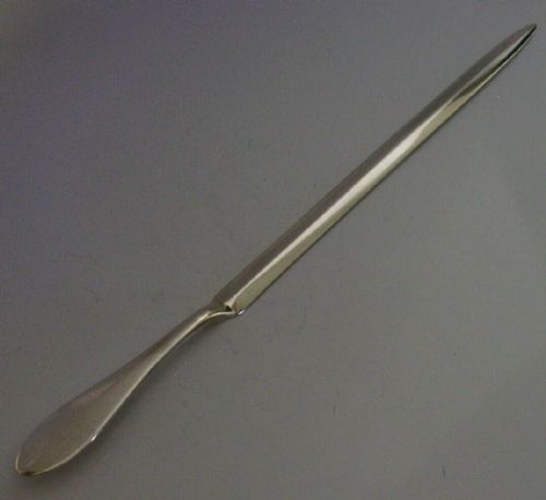 Very Large Art Deco 11+Inch Solid Sterling Silver Letter Opener 1913 Antique 64g
