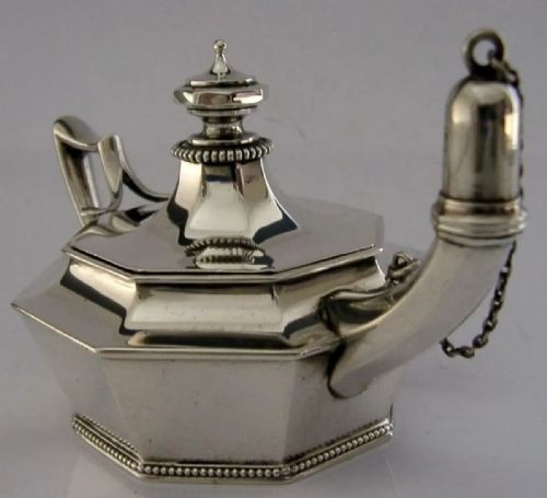 Rare Gorham Sterling Silver Table Cigar Lighter Lamp 1894 American Antique