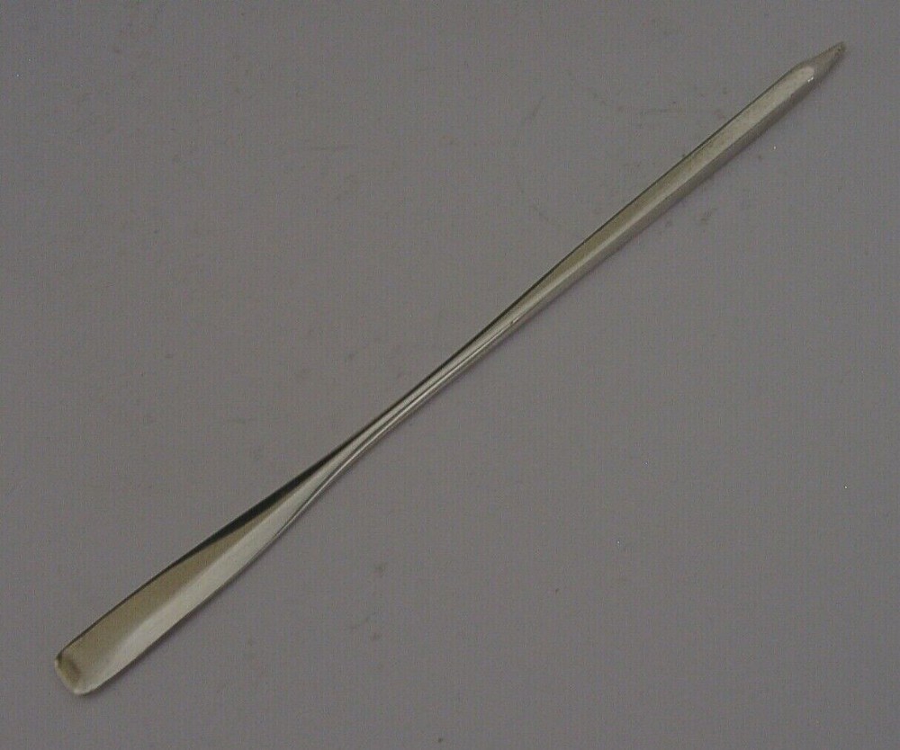 ENGLISH SOLID STERLING SILVER ROWING OAR LETTER OPENER 1932 ROYAL NAVY