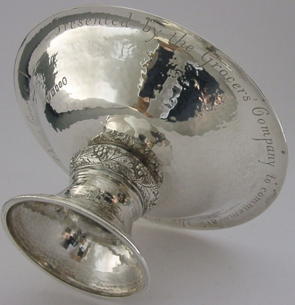 ARTS & CRAFTS STERLING SILVER GROCERS COMPANY GRAPE DISH BOWL 1934 ANTIQUE 244g