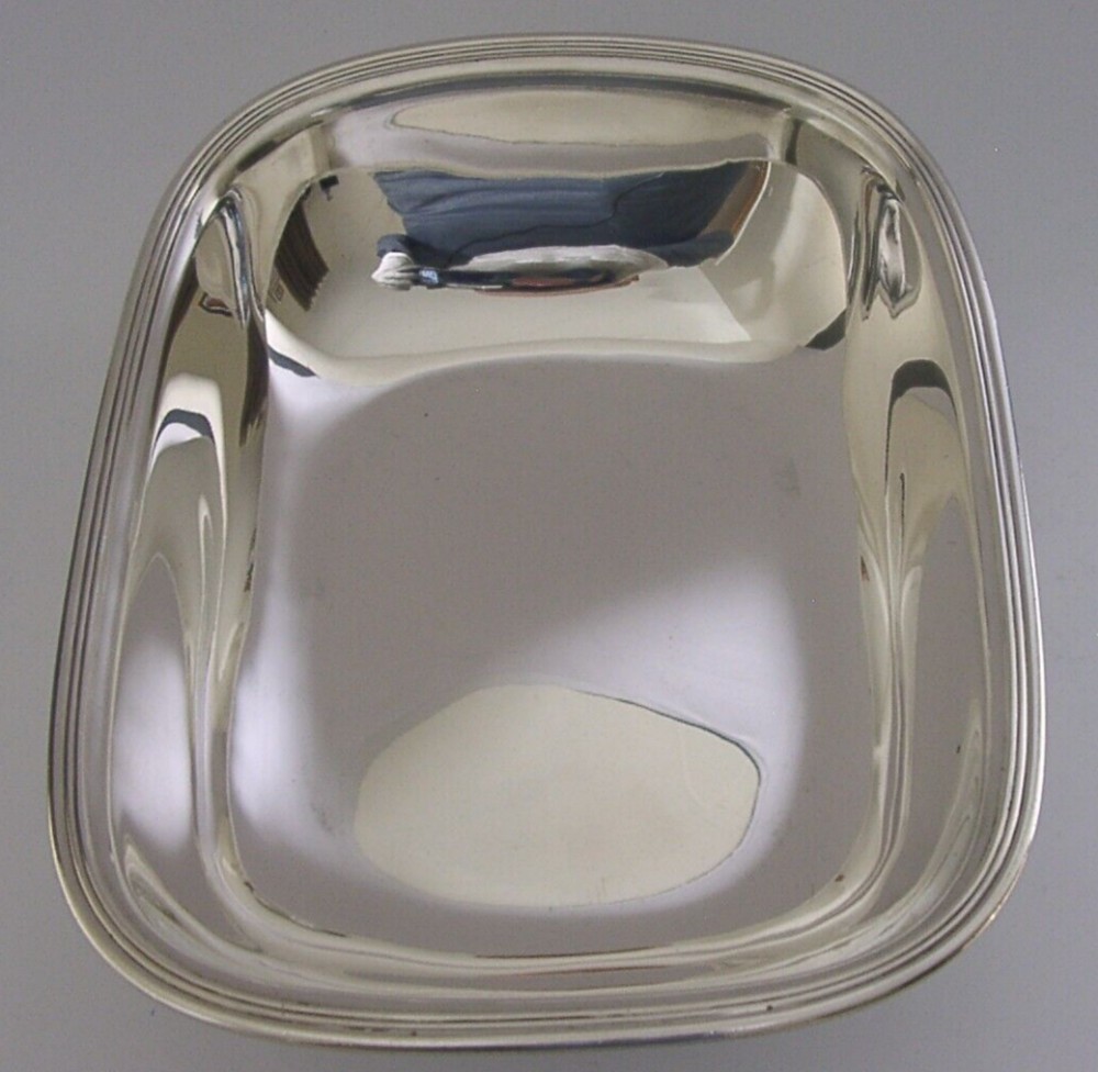 RARE 494g TIFFANY & Co SOLID STERLING SILVER SERVING DISH BOWL 1907 ANTIQUE