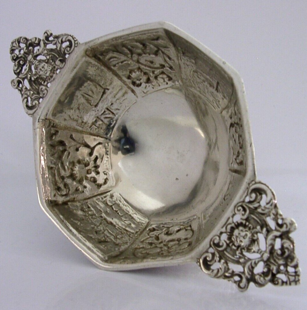 STUNNING HANAU GERMAN SOLID STERLING SILVER BRANDY BOWL 1912 ANTIQUE 88g