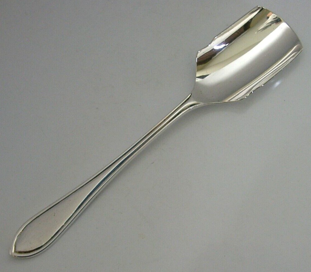 SUPERB SOLID STERLING SILVER STILTON CHEESE SCOOP 1961 ENGLISH 53g