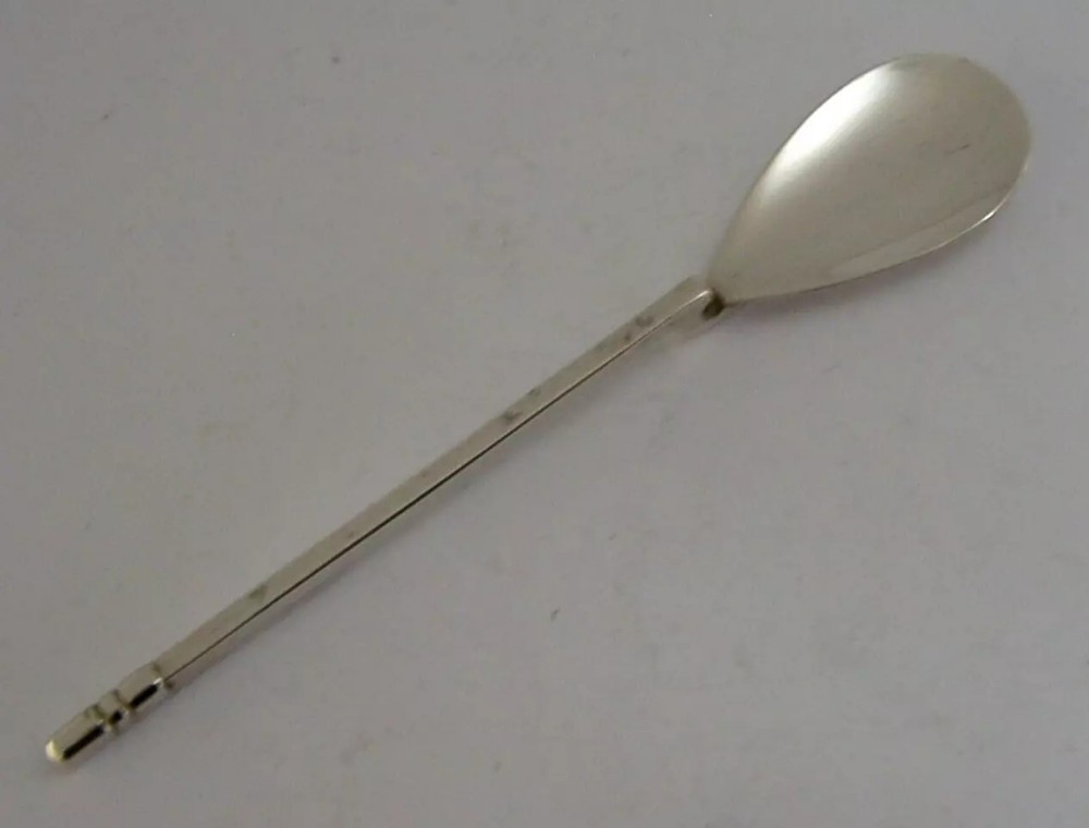 KESWICK SCHOOL OF INDUSTRIAL ARTS SCOTTISH STERLING SILVER ROMAN SPOON 1962 KSIA