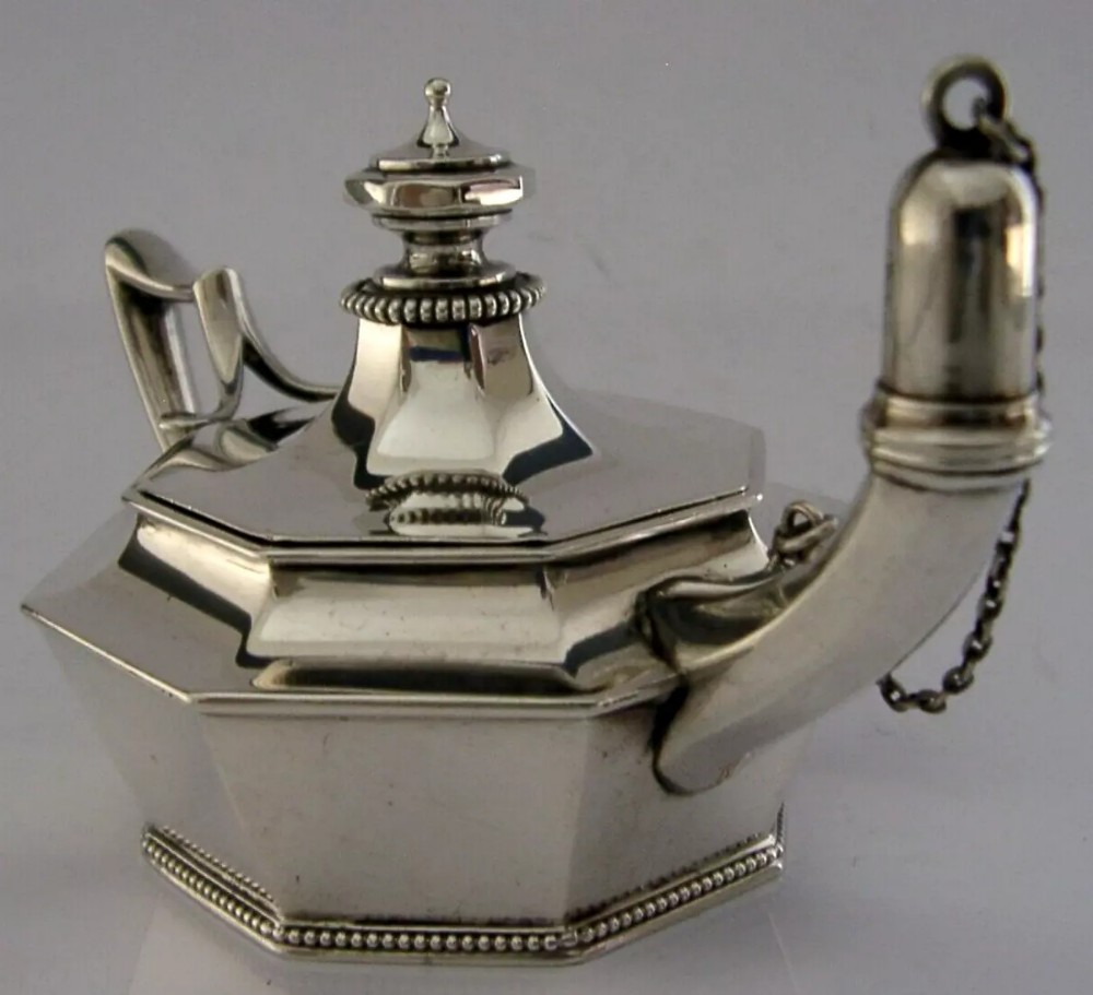 RARE GORHAM STERLING SILVER TABLE CIGAR LIGHTER LAMP 1894 AMERICAN ANTIQUE