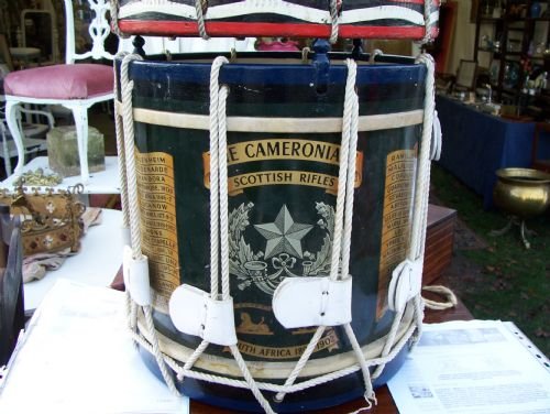 World War II Scotish Military Drum