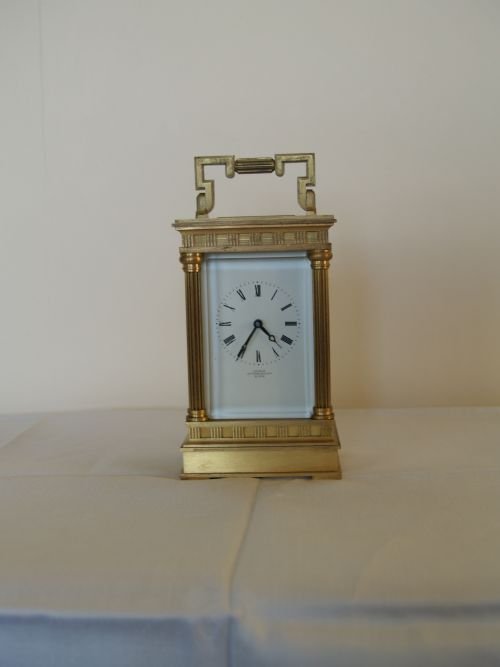 Gilt Carriage Clock