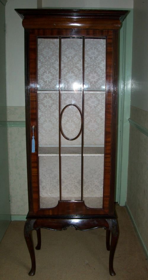 Mahogany Display Cabinet