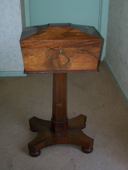 Georgian Rosewood Teapoy