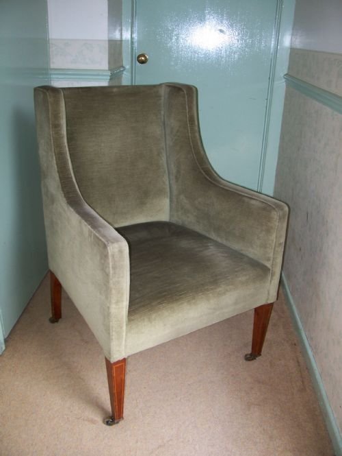 Edwardian Upholstered Armchair