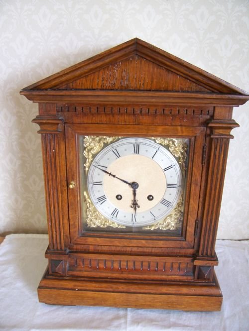 Edwardian 8 Day Striking Mantle Clock