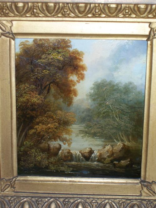 Late 19th Century Oil on Copper