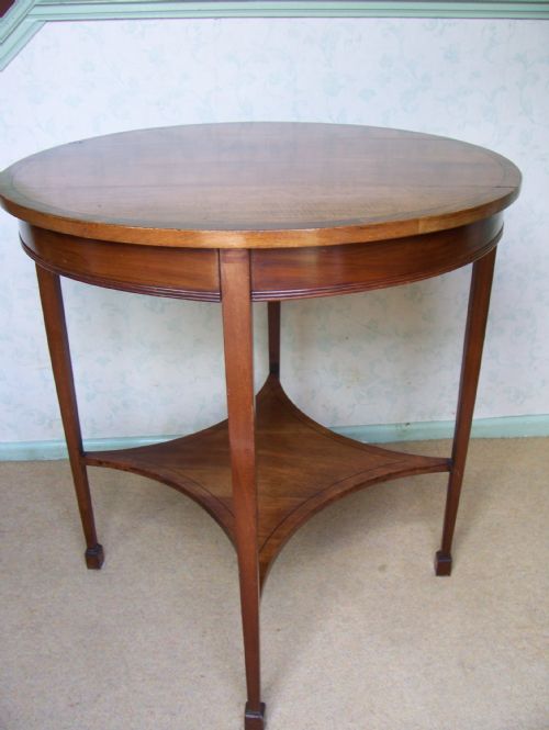 Edwardian Mahogany Cicrcular Occasional Table