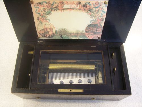 19th Century Inlaid Music Box