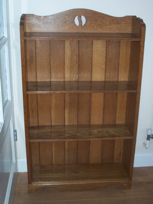 Edwardian Oak Bookcase