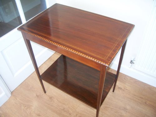 Edwardian Inlaid Occasional Table