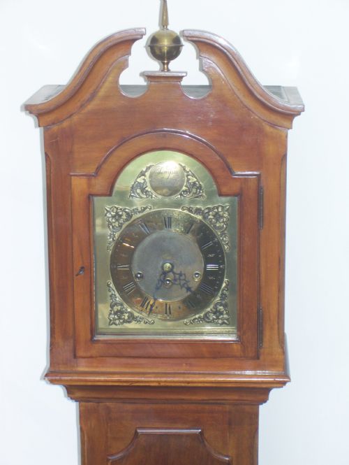 fig 1. CHIMING GEORGIAN STYLE GRANDMOTHER LONGCASE