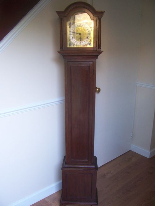 Mahogany Grandmother Chiming Clock