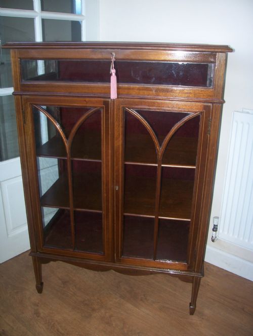 Edwardian Bijouterie Top Display Cabinet
