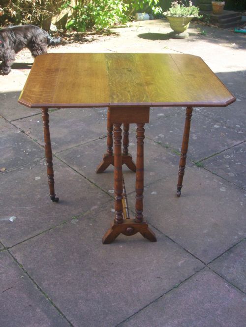 Victorian Oak Sutherland Table