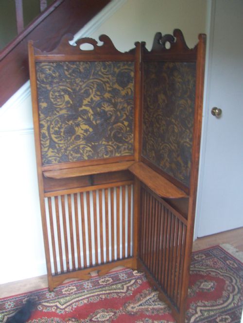 Edwardian 2 Panel Corner Screen