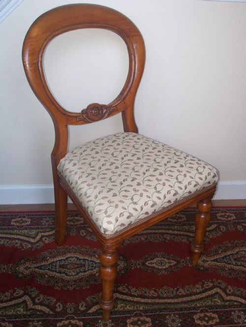 Victorian Balloon Back Chair