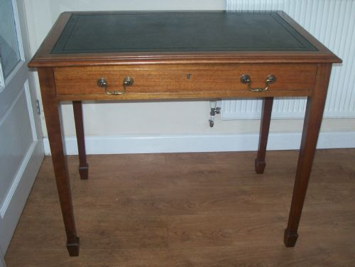 Edwardian Mahogany Writing Table