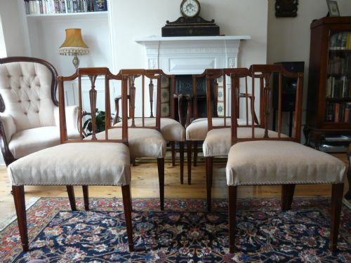 Set of Georgian Mahogany Chairs