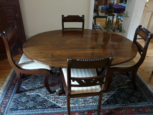 Regency Rosewood Table