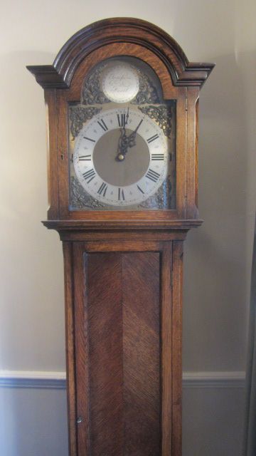 Early 20th Century Triple Weight Longcase Clock
