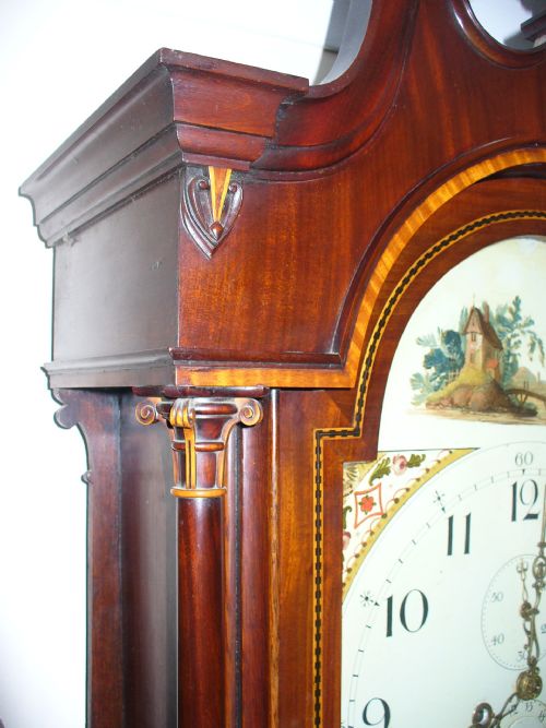 Beautifully Inlaid Late Georgian / Regency Coventry Longcase
